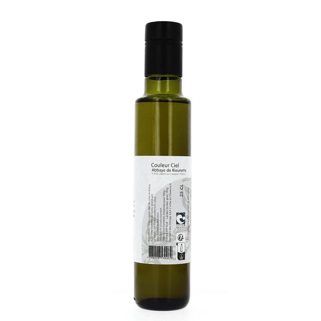 3760226530084 - Abbaye De Rieunette - Huile d'Olive et de Colza aromatisée au Basilic Bio