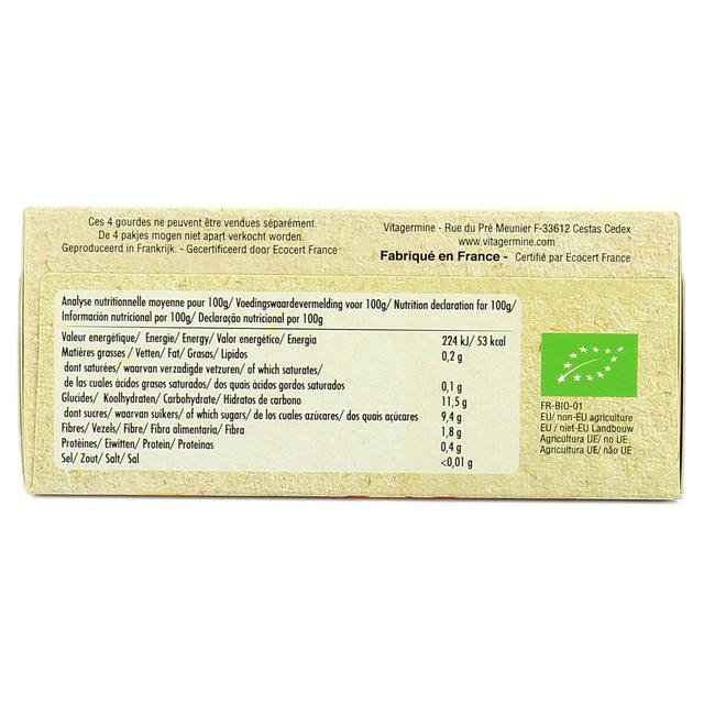 3288132600184 - Vitabio - Cool Fruits - Pomme et Poire de Provence, Acérola Bio - Purée de Fruits en gourde