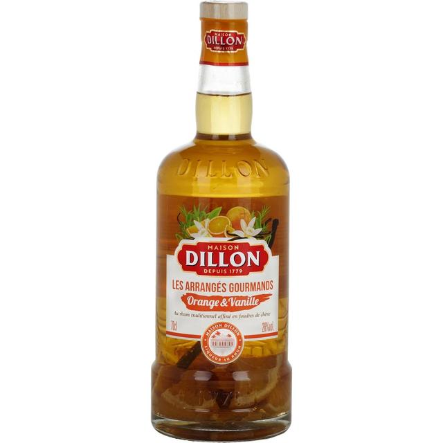 3162049000384 - Dillon - Rhum arrangé gourmand orange & vanille 28°