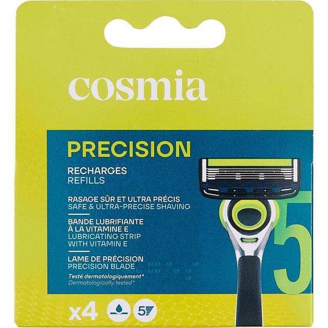 3245678130384 - COSMIA MEN - Recharge 5 lames compatibles rasoirs Activ3 et Précision