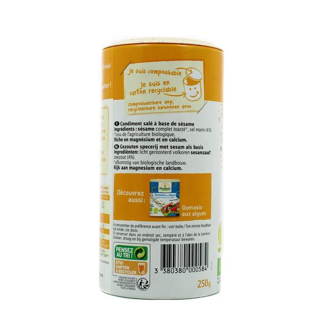 3380380000584 - Priméal - Gomasio salé, bio