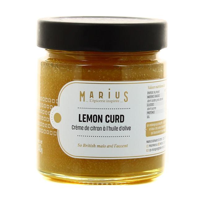 3183811090884 - Marius, L'Épicerie Inspirée - Lemon Curd - Crème de citron à l'huile d'olive