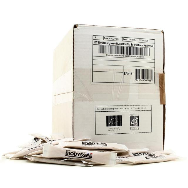 3760308960884 - Biodyssée - Buchette de sucre blond 4g
