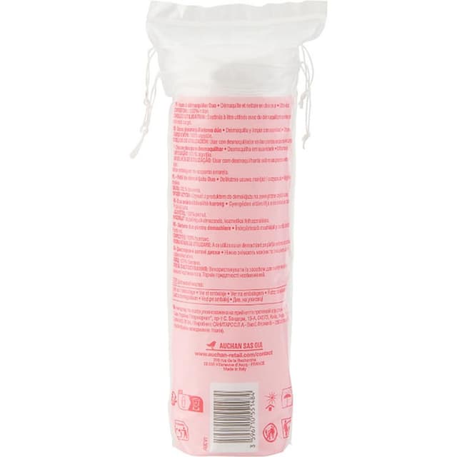 3596710551484 - Auchan - Comfort Disques duo à démaquiller