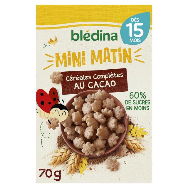 3041091821584 - Blédina - Mini Matin - Céréales complètes au Cacao Bébé Dès 15 mois