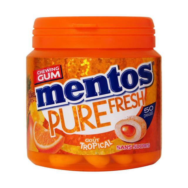 0000080911784 - Mentos - Chewing-gum tropical pure fresh sans sucres