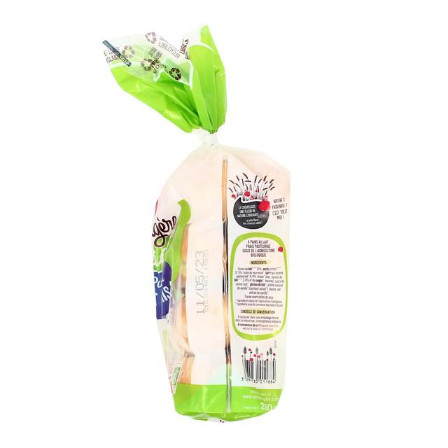3284230011884 - La Boulangère - Pains au lait Bio
