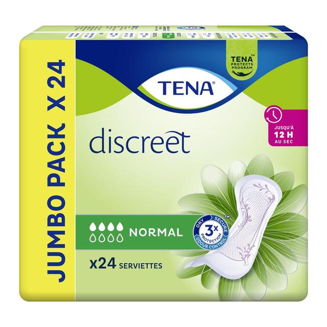 7322540851984 - Tena - Serviettes incontinence Lady discreet flux Normal