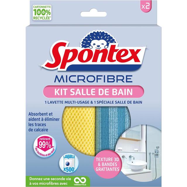 3384127002084 - Spontex - Microfibre Kit salle de bain