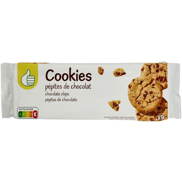 3596710363384 - Pouce - Cookies aux pépites de chocolat x9