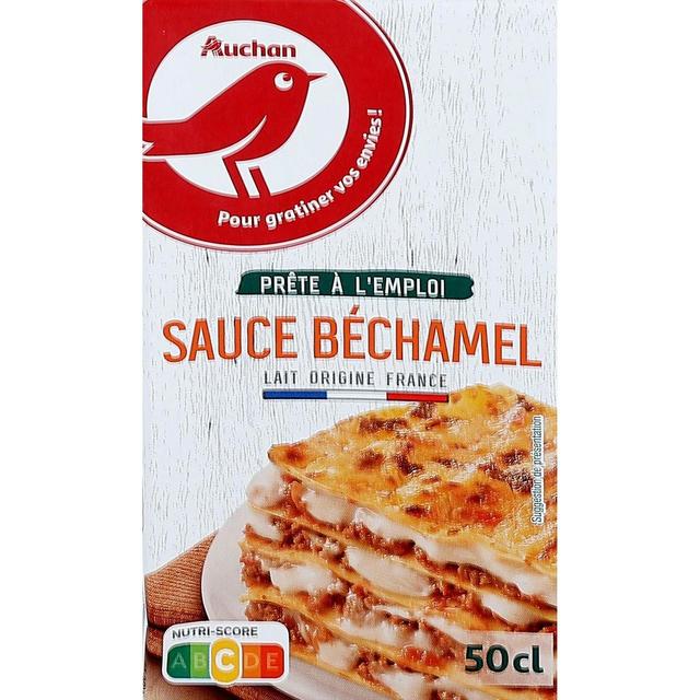 3596710333684 - Auchan - Sauce béchamel UHT