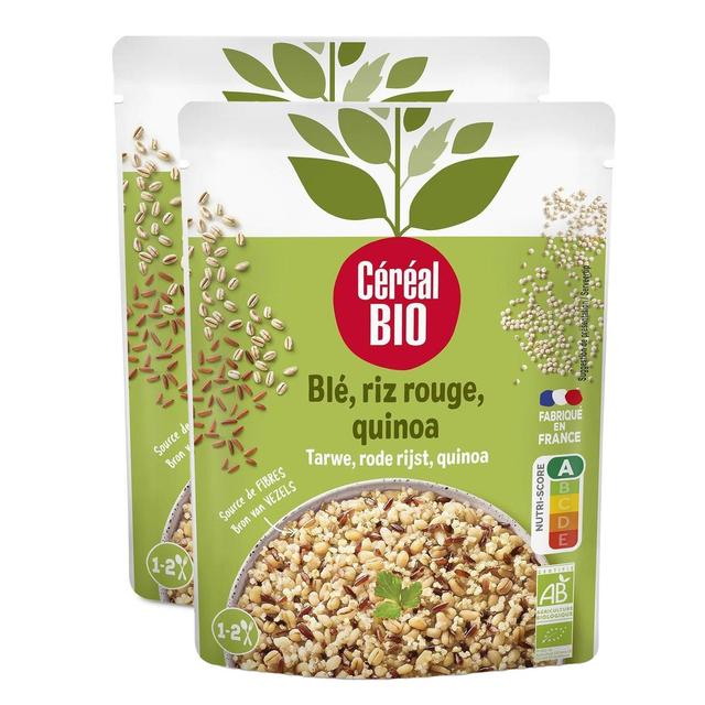 2050000393884 - Céréal Bio - Blé Riz rouge Quinoa au naturel Vegan Bio