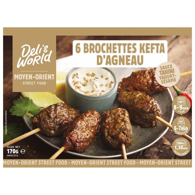 3760184014084 - Déli's World - Brochettes Kefta agneau