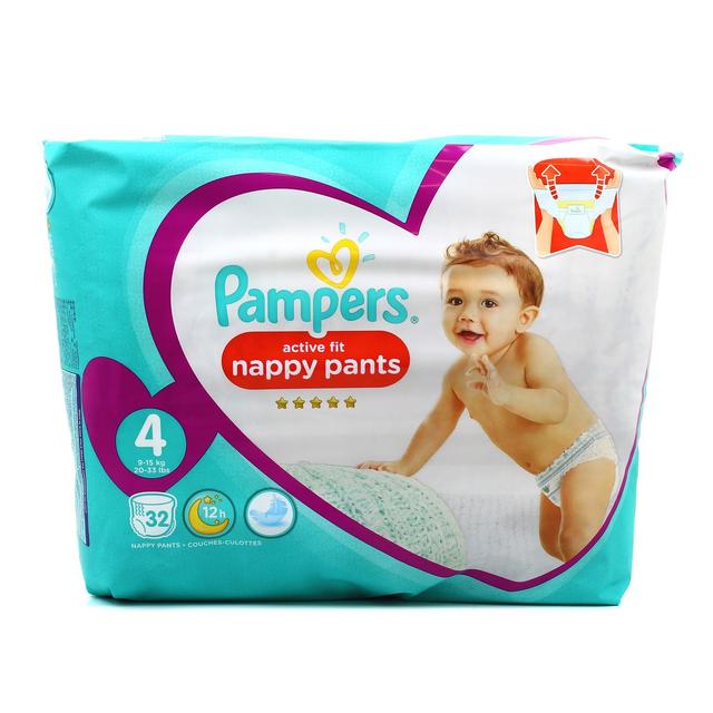 8001090184184 - Pampers Premium protection - Couches culottes T4 - 9/15kg - Active Fit nappy pants