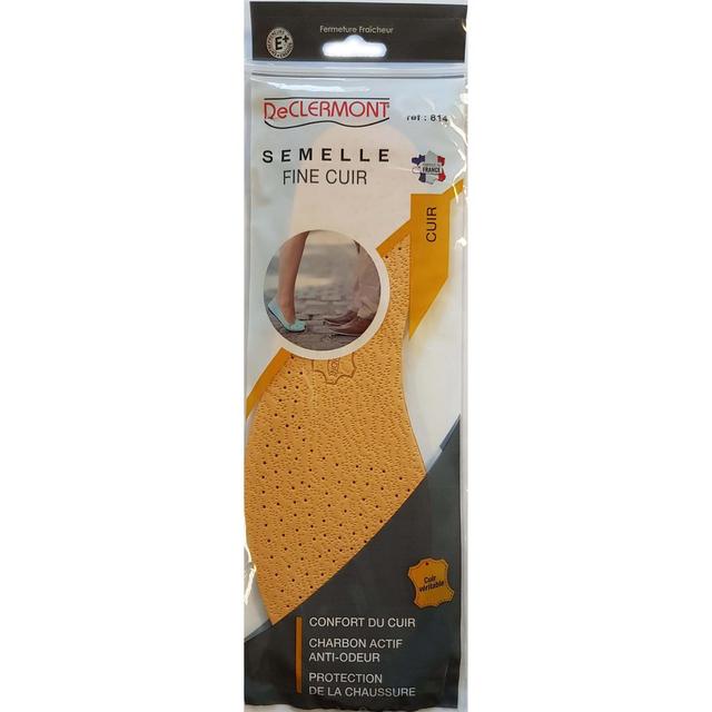 3428070814384 - De Clermont - Semelles fines cuir