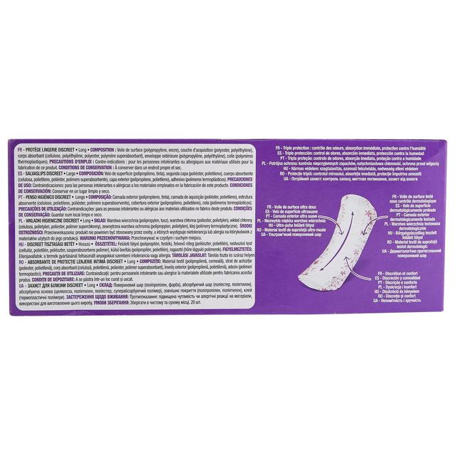 3596710534784 - Auchan - Discreet protège lingerie long