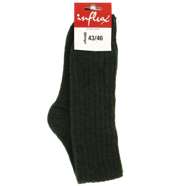 3257983345384 - Influx - Mibas cotes bouclette laine kaki