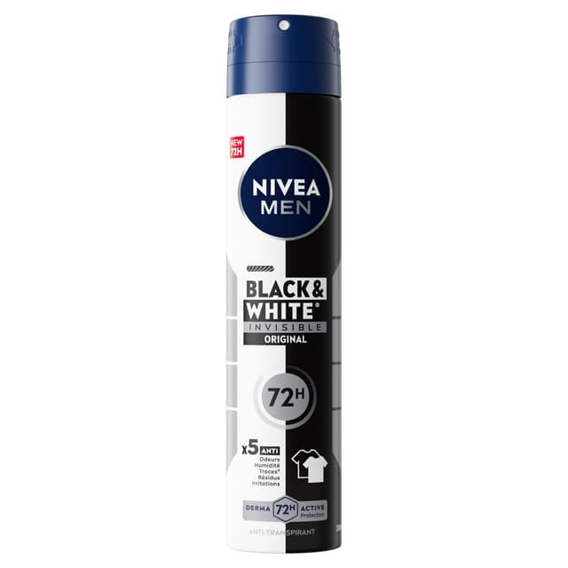 4005900035684 - Nivea Men - Déodorant spray invisible for black & white power