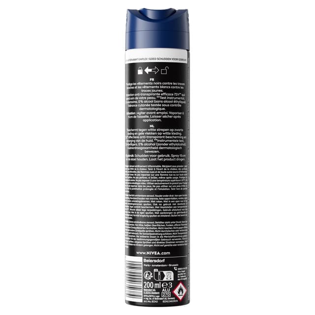 4005900035684 - Nivea Men - Déodorant spray invisible for black & white power