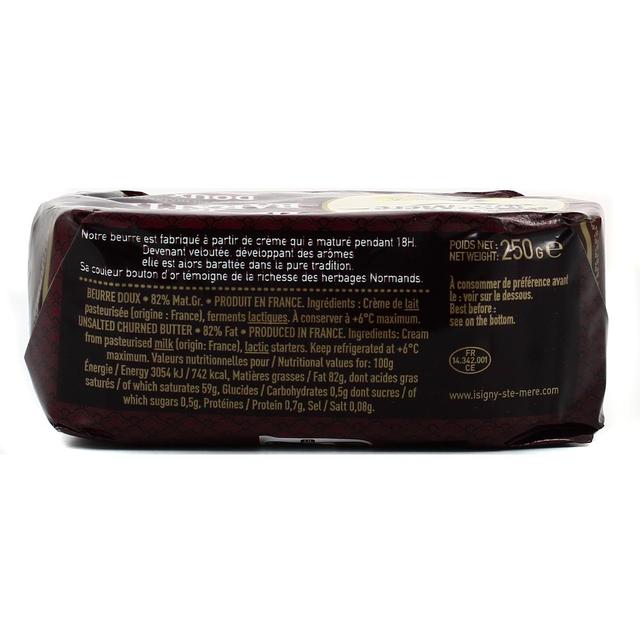 3254550025984 - Isigny Ste mère - Beurre de baratte doux