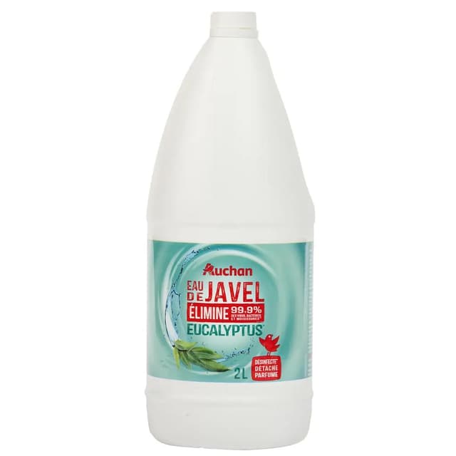 3596710558384 - Auchan - Eau de javel désinfectant eucalyptus