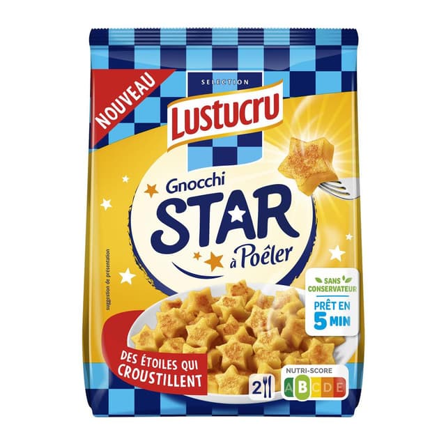 3240931548784 - Lustucru - Gnocchi Star à Poêler