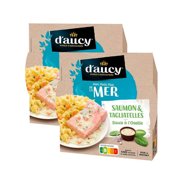 2050000418884 - D'aucy - Filets de saumon et tagliatelles