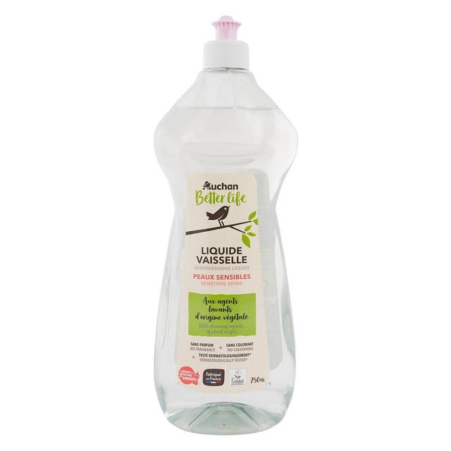 3245678078884 - Auchan Better Life - Liquide vaisselle peaux sensibles