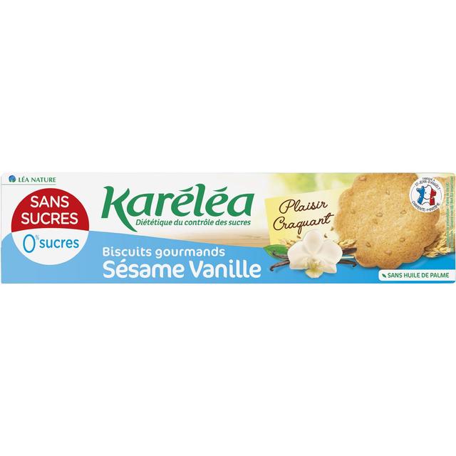 3456300009484 - Karéléa - Biscuits Sésame Vanille Sans Sucres