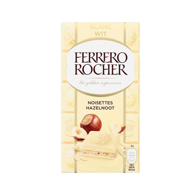 8000500359884 - Ferrero - Tablette de chocolat blanc aux noisettes