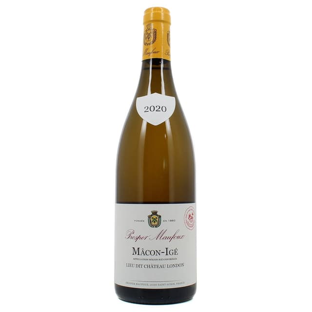 3491330020085 - Macon Igé AOC - Prosper Maufoux, lieu dit Château London