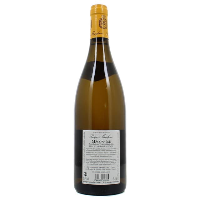 3491330020085 - Macon Igé AOC - Prosper Maufoux, lieu dit Château London