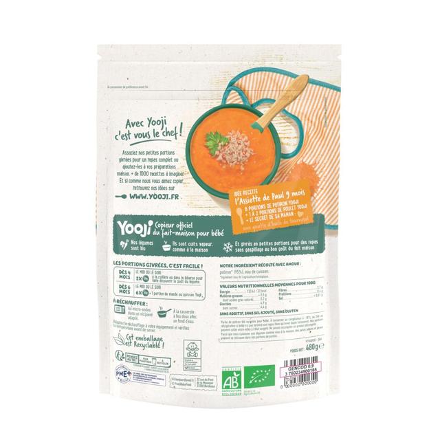3760234500185 - Yooji - Potiron Bio dès 4 mois