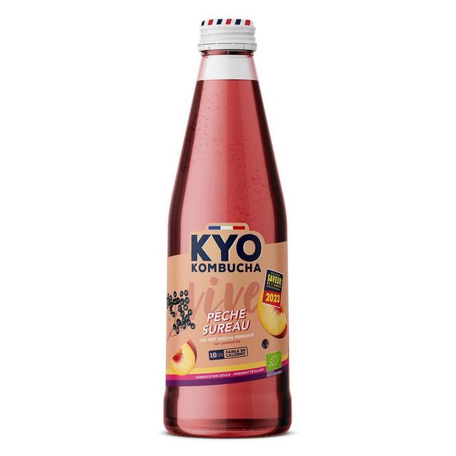 3760269850385 - Kyo - Kombucha Bio Pêche Sureau