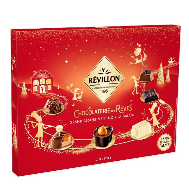 3110846250785 - Révillon - Grand Coffret Chocolat Noir, Lait et Blanc