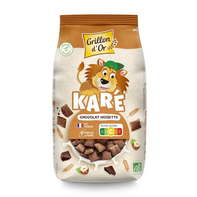 3421557500985 - Grillon Or - Céréales Ka'ré Fourré Choco Noisettes BIO