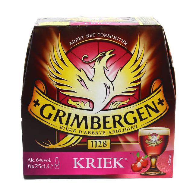 3080216041285 - Grimbergen - Bière d'Abbaye Kriek 6°