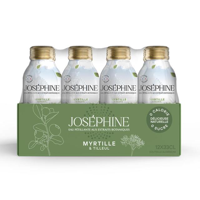 3760290131385 - Josephine - Eau pétillante aux extraits botaniques de myrtille et tilleul