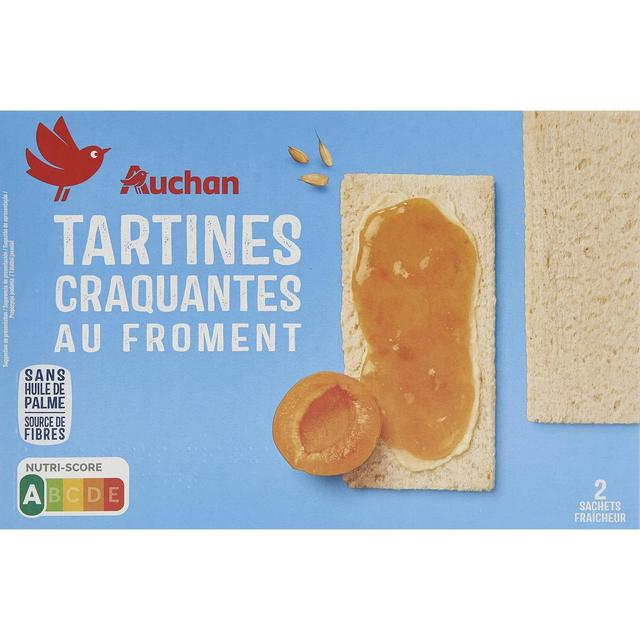 3596710531585 - Auchan - Tartines craquantes au froment