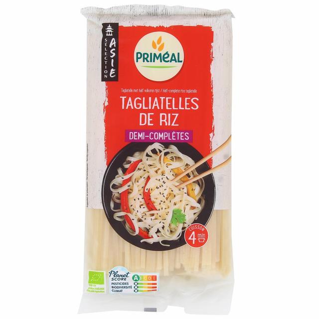 3380380101885 - Priméal - Tagliatelles riz demi-complètes bio