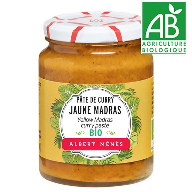 3234750032685 - Albert Ménès - Pâte de Curry Jaune de Madras Bio