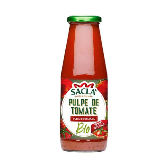8001060033085 - Sacla - Pulpe de Tomates Bio