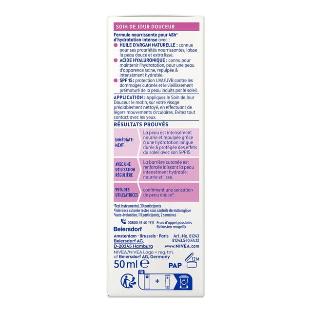 4005900573285 - Nivea - Soin de jour 24h hydratant nourrissant au beurre de karité