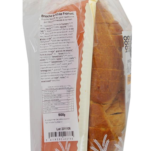 3419390403785 - L'Angelus - Brioche Tranchée au Froment Pure Beurre,Bio