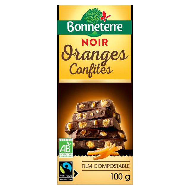 3396410024185 - Bonneterre - Chocolat noir bio oranges confites