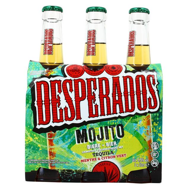 3119780264285 - Desperados Mojito - Bière aromatisée Mojito 4°7