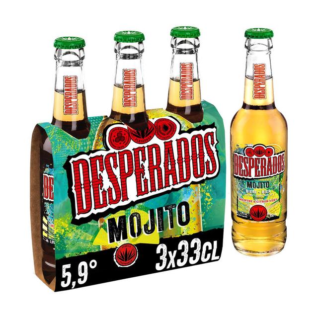 3119780264285 - Desperados Mojito - Bière aromatisée Mojito 4°7