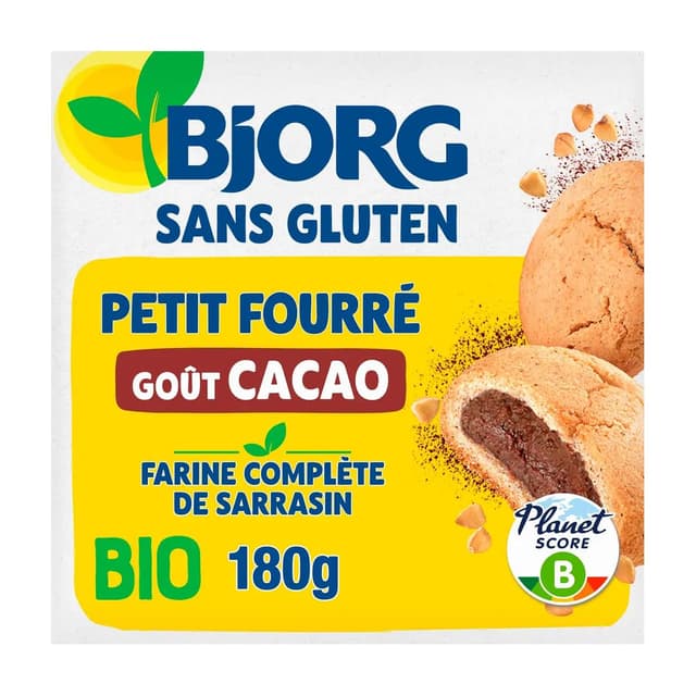3229820794785 - Bjorg - Petit fourré goût cacao bio et sans gluten