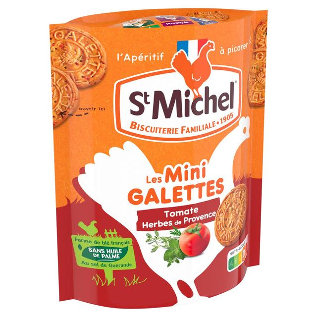 3178530425185 - St Michel - Mini galette tomate et herbes de provence