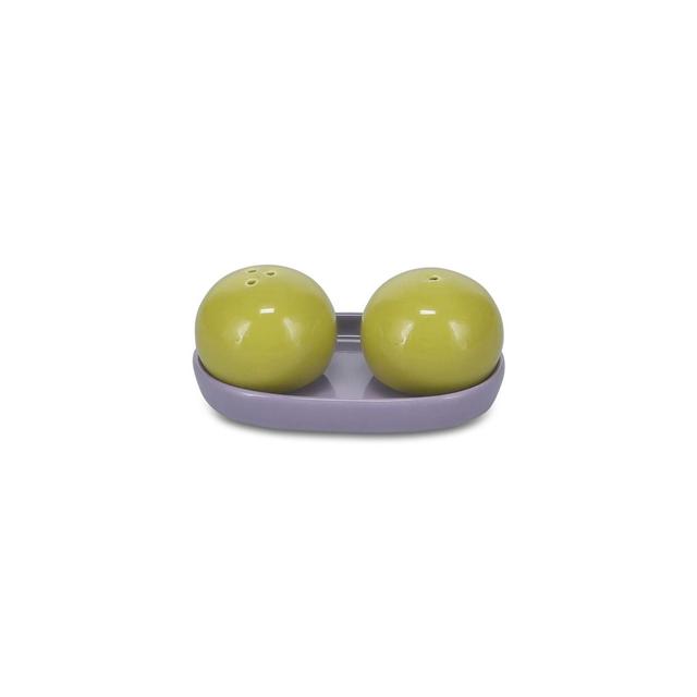 5410595776085 - Collection Duo - Poivrier et salière 3 pièces vert/violet